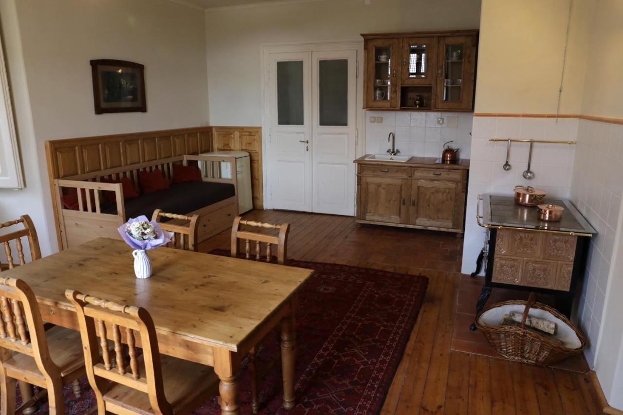 Historicke Apartmany Zelenohorska Posta Nepomuk Bagian luar foto